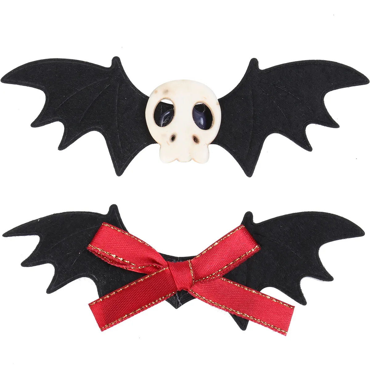 

2 Pcs Headband Hairpin Edge Clip Accessories for Girls Bobby Resin Halloween Costume Accessory Wing Decorations