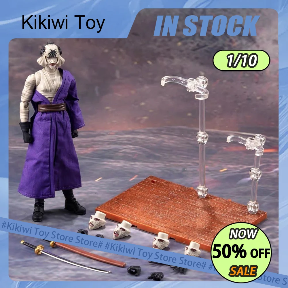 

GT 1/10 Rurouni Kenshin Anime Figure Shishio Makoto Action Figure Himura Kenshin Figurine Collection Statue Model Ornament Toys