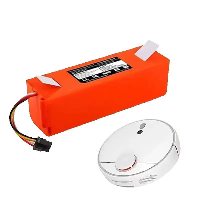 🔥12800mAh 14.4V Robot Vacuum Cleaner Battery Replacement Xiaomi Roborock S55 S60 S65 S50 S51 S5 MAX S6