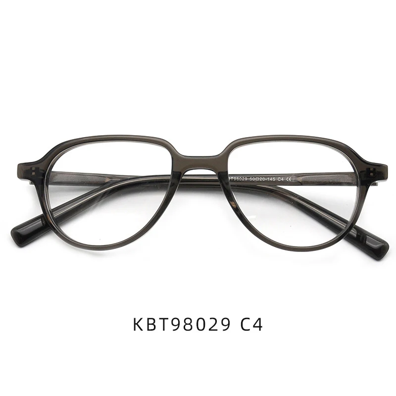 Japan Luxury Brand Designer Men's Vintage Aviation Style Acetate Frame Eyeglasses Women Optical Myopia Oval Lenses Glasses