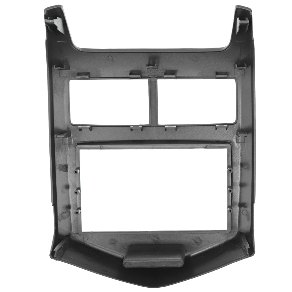 WQLSK 2 Din Radio Frame dla Chevrolet Aveo Sonic 2011+ Stereo Audio Panel Dash Mount Kit Trim DVD Fascia Adapter Cover — zdjęcie 7