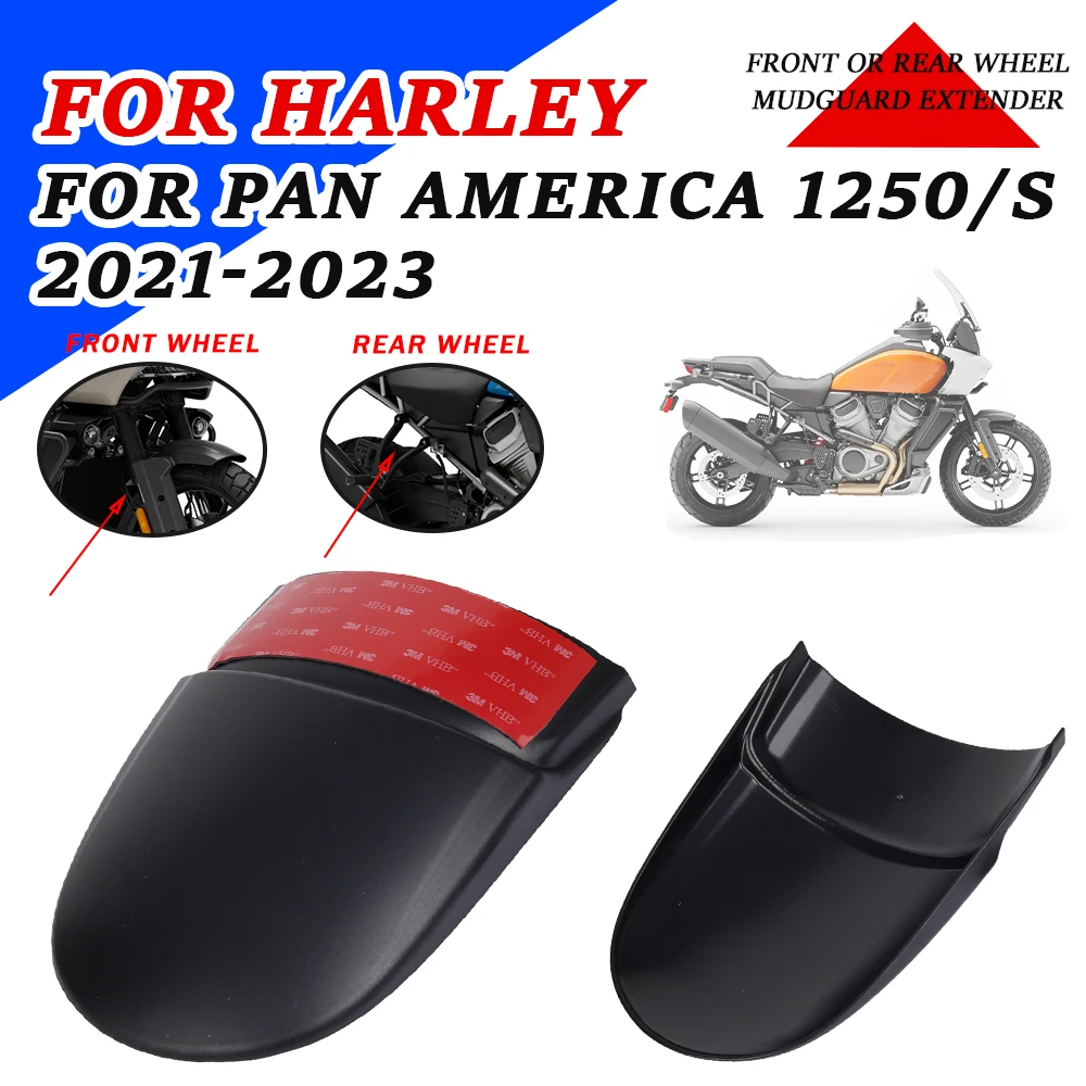 Motorcycle Front Fender For HARLEY PAN AMERICA 1250 S PA1250 PA 1250 2021 2022 Mudguard Extender Hugger Extension Refit Parts