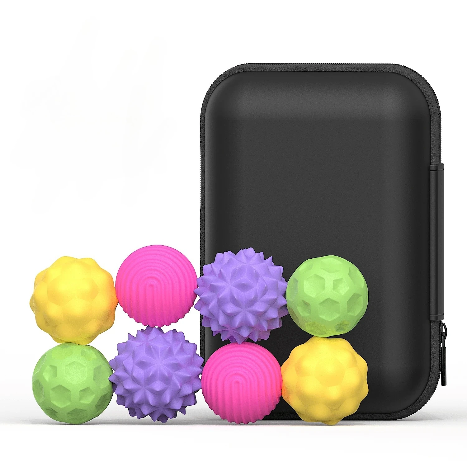 Bolas sensoriales magnéticas de silicona para niños y adultos, juguete sensorial para aliviar la ansiedad y el estrés