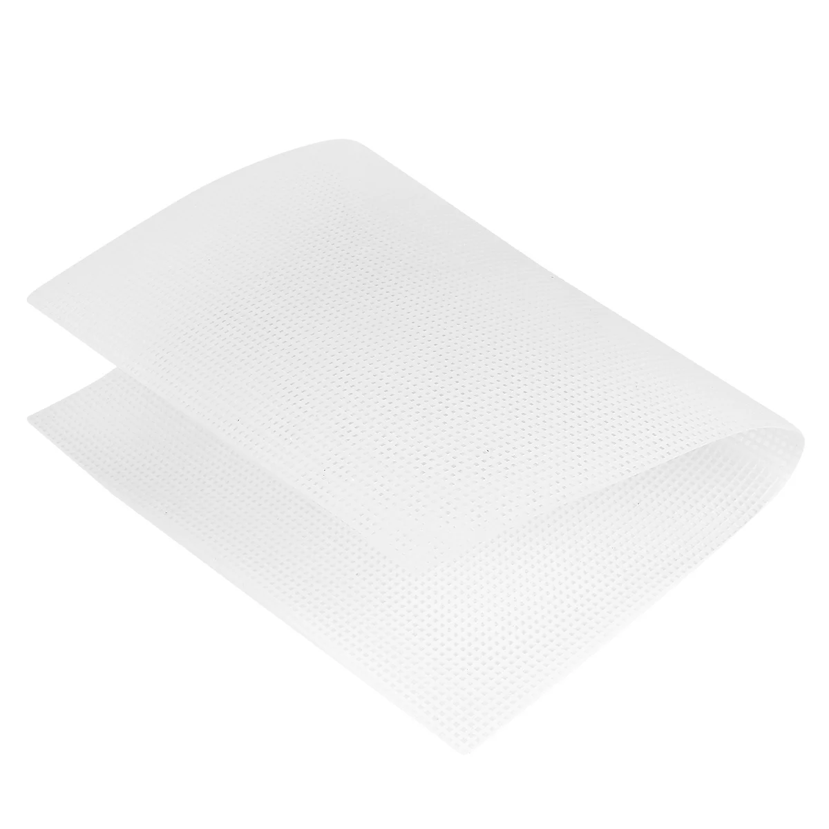 Hojas de lona de plástico, malla blanca duradera para bricolaje, punto de cruz, bordado, hilo, artesanía, posavasos, accesorios de costura, 3 uds.