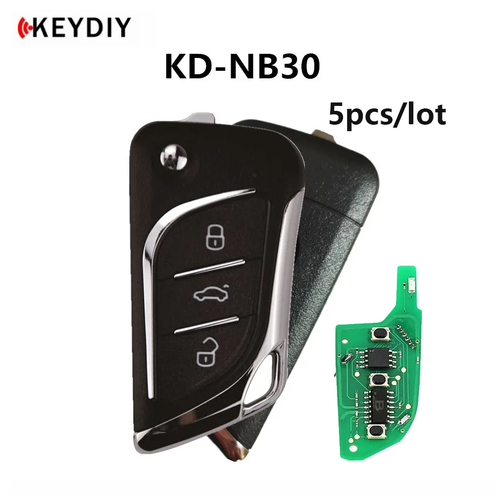 

5pcs/lot KEYDIY MINI KD NB30 Universal Blank Remote Car Key For KD900/KD-X2/KD-MAX Key Programmer NB Series Remotes Control