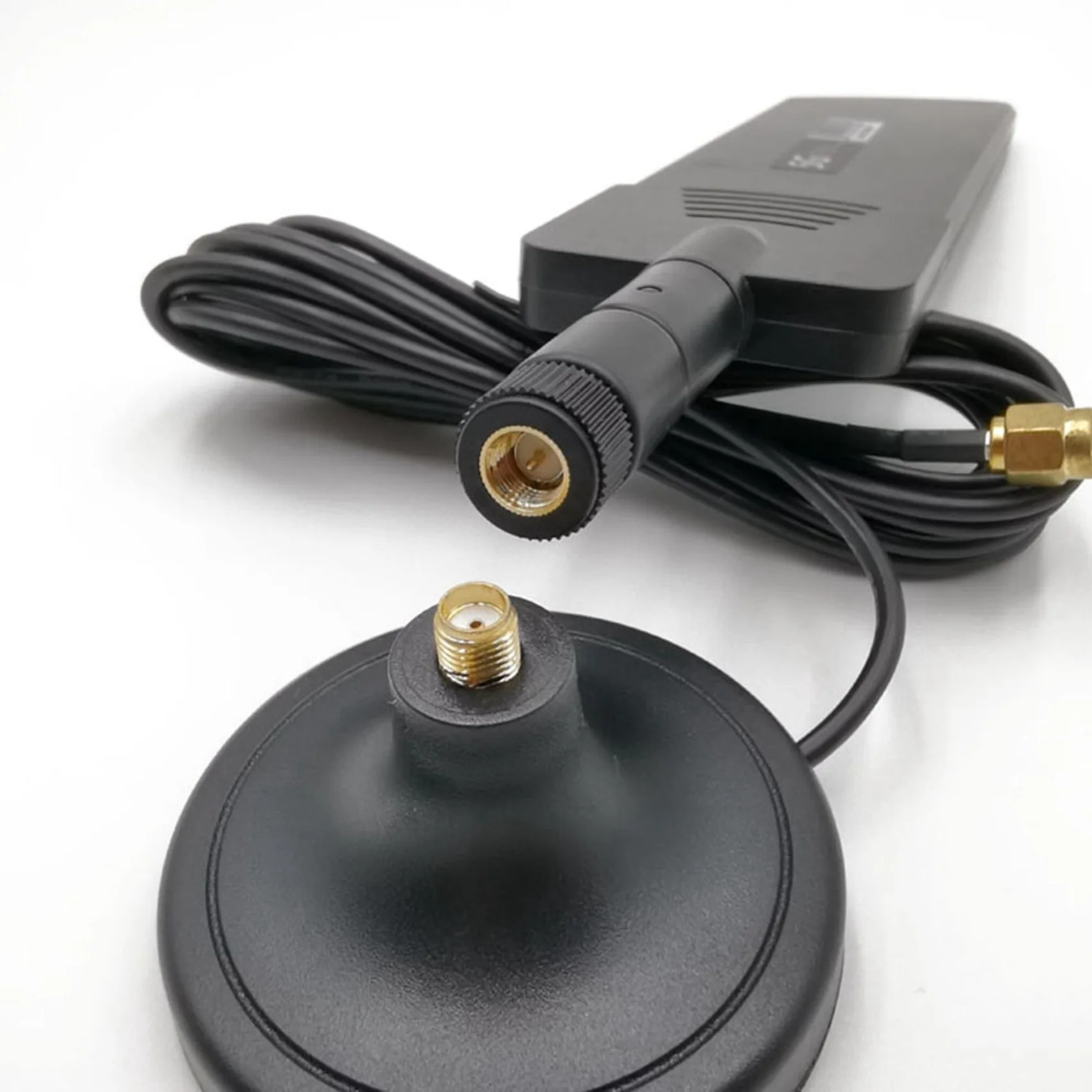 Enrutador inalámbrico Flexible de 600-6000Mhz, 2G, 3G, GSM, GPRS, 4G, 5G, alta ganancia, 40 DBi, LTE, amplificador de señal, antena WIFI, negro, B