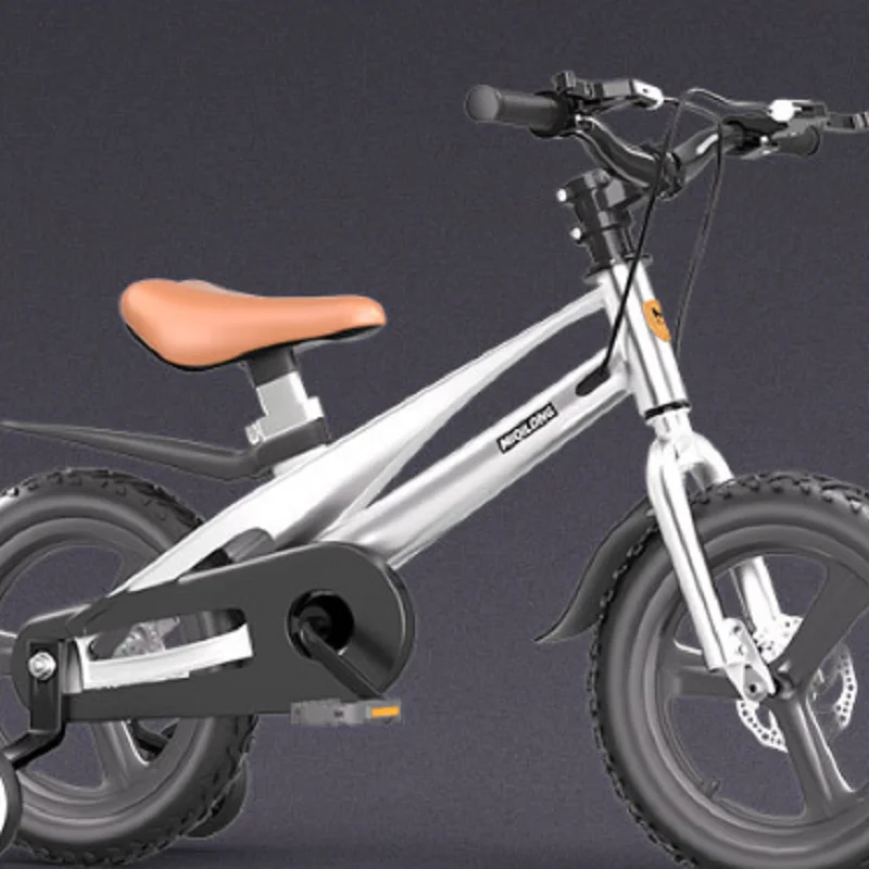 Smart Magnesium Alloy Kids' Bicycles with Training Wheels | Thermochromic Paint