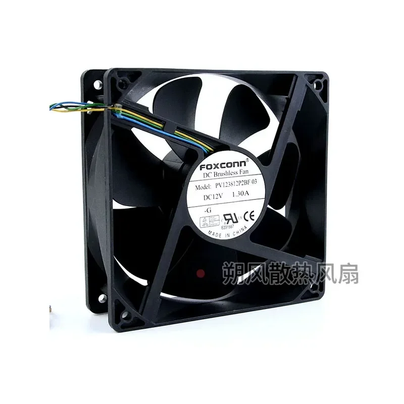 for FOXCONN PV123812P2BF 03 12038 12CM 12V 1.3A Cooling Fan