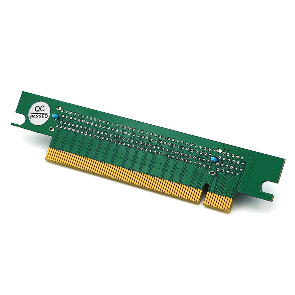 PCI Express X16 Riser-Adapterkarte 90 Grad rechtwinklig / 180 Grad flache Einsteckung PCI-e 16X Extender für 1U 2U PC-Server – Detail 11