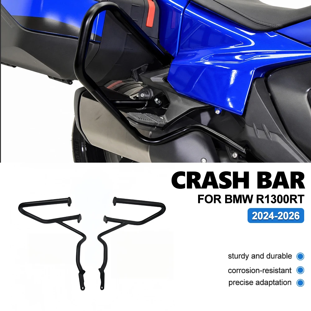 Heavy Duty Engine Protection Cover Guard Bumper For BMW R1300RT 2024-2026 Anti-drop Frame Protector Motorbike Engine Crash Bar