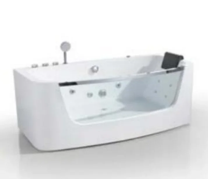 

#Luxury Modern Acrylic Jakuzzi Indoor Bathtub Hydro massage Fibreglass Double Whirlpool Jaccuzi Spa Bathtub