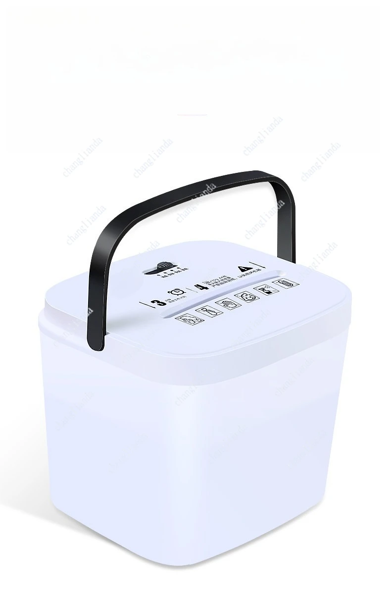 9925 Mini Shredder 3.5L Office Small File Electric Shredder Household Automatic Confidential Shredder