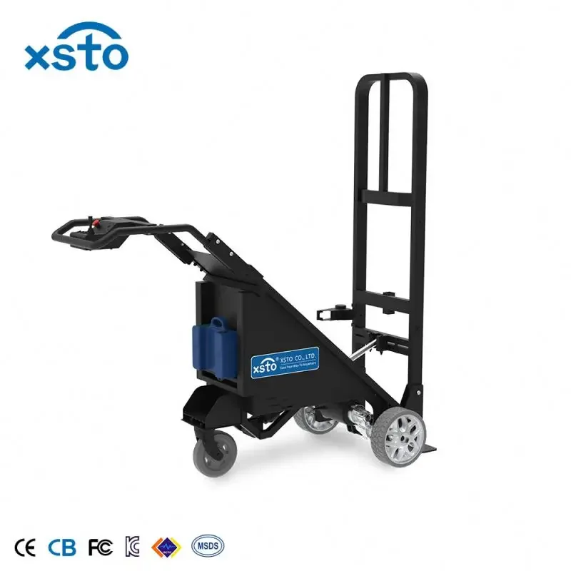 Safe Mover Large Trolley Dolly De Carga Loader Electro Mini Truck 4X4 Loading Trolly Equipment Hand Cart Eletric Push