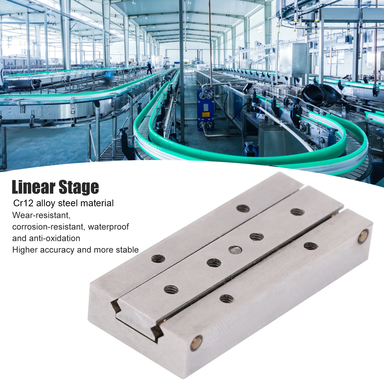 طاولة منزلقة خطية طاولة منزلقة خطية X‐ طاولة كروية يدوية Cr12 CY2045 20x45mm X‐ طاولة منزلقة #1