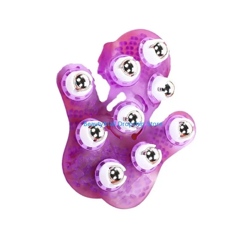 40JD Non Electric Palms Massage Device 9 Steel Ball Natural Stress Reliefs Solution