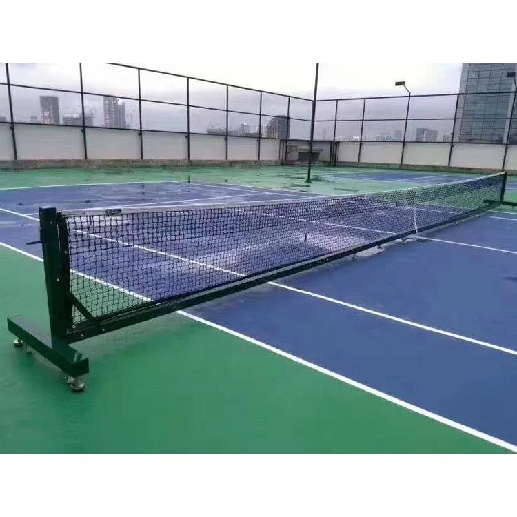 Factory Sale Heavy Duty Aluminum alloy Movable Tennis Post Pillar for Tennis Court