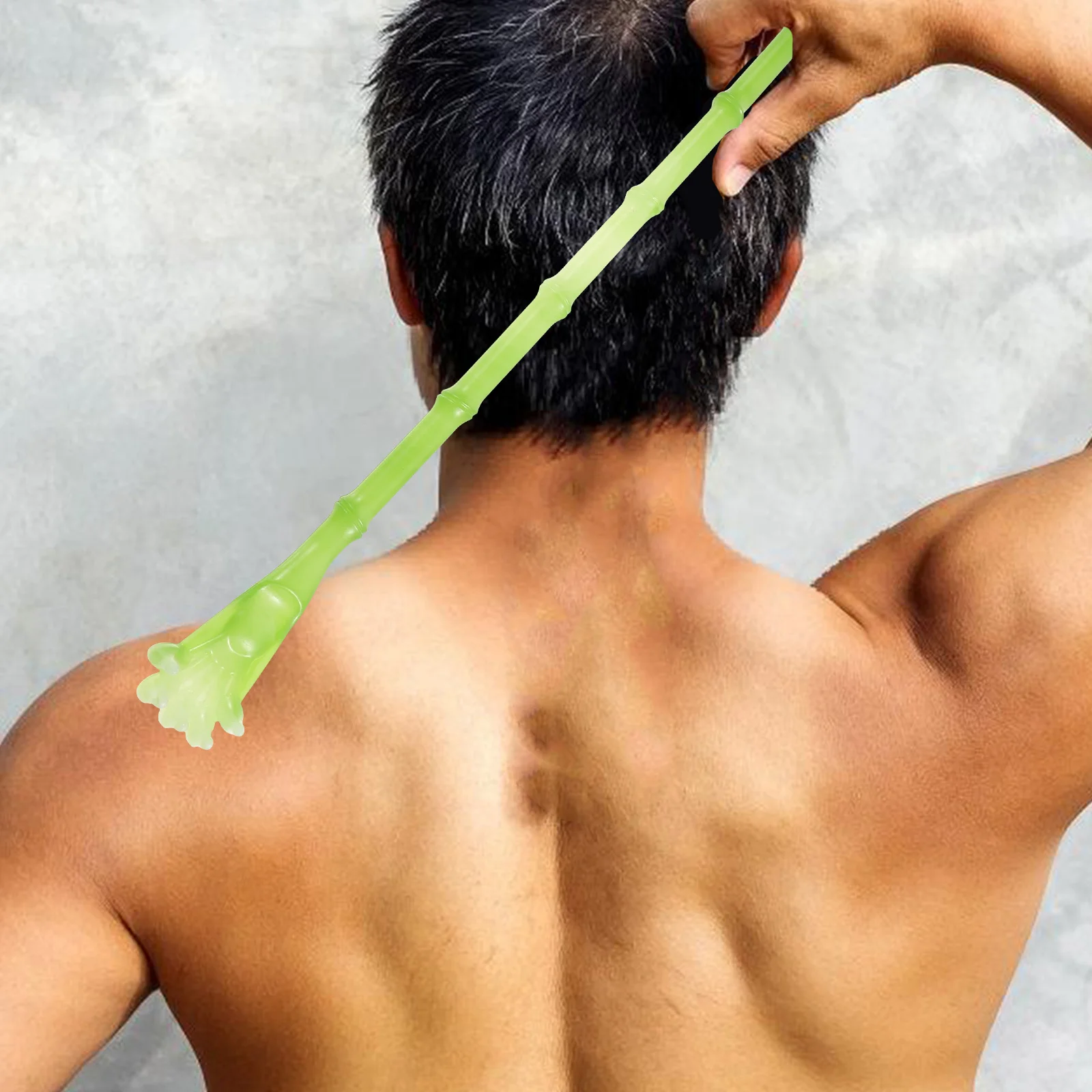 Grattaschiena Beige Otto rotoli Design artiglio Maniglia facile da impugnare Gadget divertente antistress per uso quotidiano Massaggiatore per il corpo