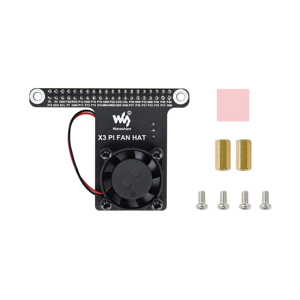 

X3 PI FAN HAT Плата расширения охлаждающего вентилятора для платы разработки RDK X3