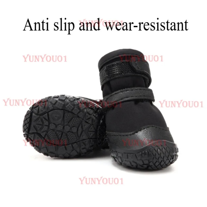 Waterproof Dog Shoes Teddy Outdoor Walk Dog Shoes Small Bichon Wear Resistant Soft Anti Slip Pet Supplies Comfort Products