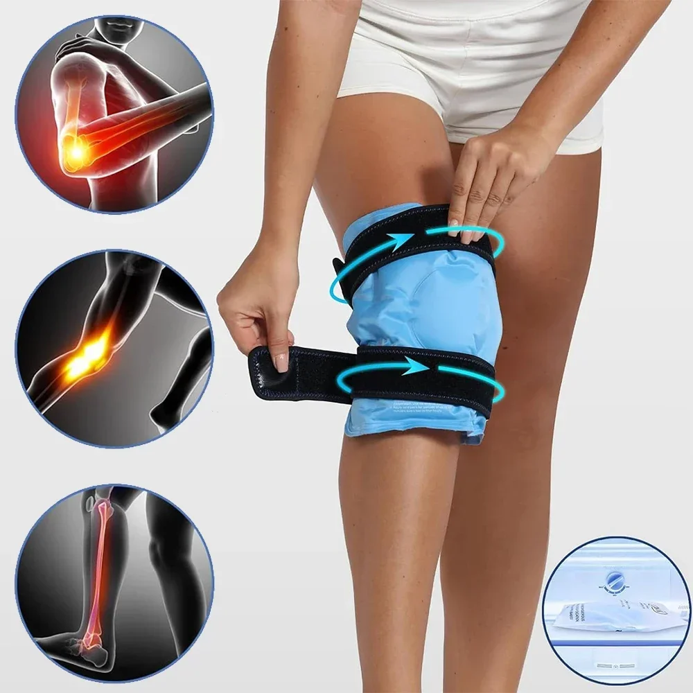 

Наколенник Ice Pack для травм, самопоглощающие водные наколенники, пакет со льдом, физиотерапия, горячие компресы, наколенники с подогревом