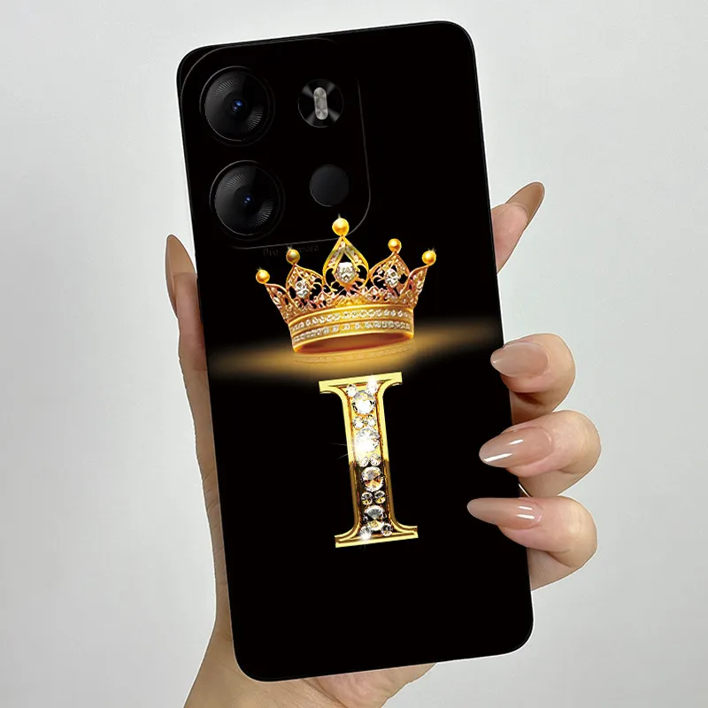 ل Tecno Pop 7 Pro Pop7 BF6 BF7 جراب هاتف تاج رسالة الغطاء الخلفي لينة السائل سيليكون Fundas ل Tecno Spark GO 2023 الوفير