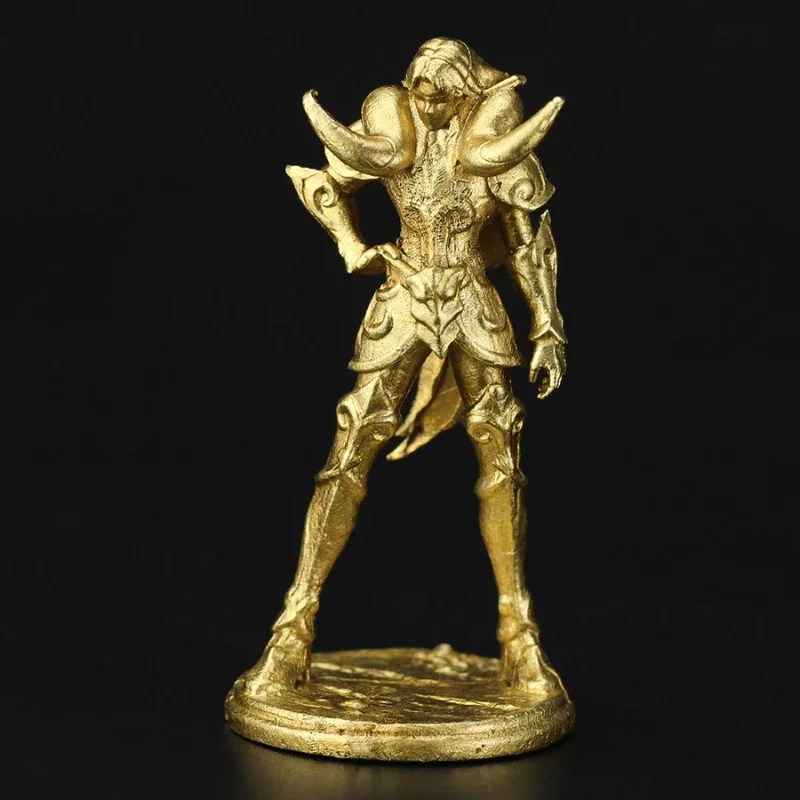 Metal Solid Brass Saint Seiya Series Model Twelve Constellations Action Figures Model Toys Board Game Ornament Accessories Craft