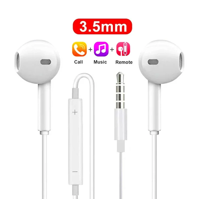 Typ-C In-Ear-Kopfhörer mit Kabel, Geräuschunterdrückende Ohrhörer mit Mikrofon für Gaming, Kompatibel mit iPhone 15/15 Pro Max und Mos
