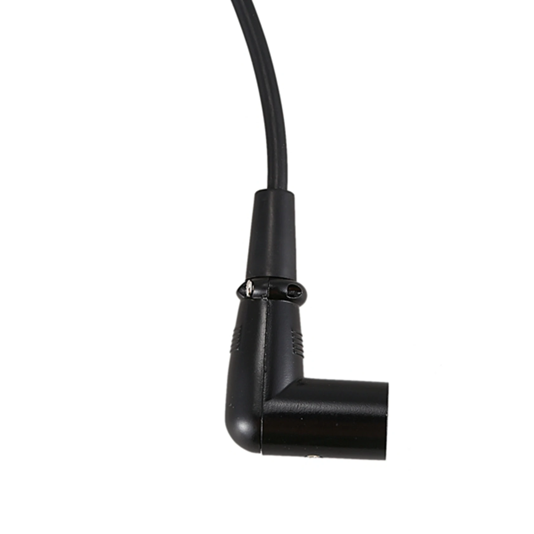 A003 Cable XLR macho a hembra de ángulo recto 3X, cable de micrófono, cable de señal DMX para equilibrio/mezclador/amplificador