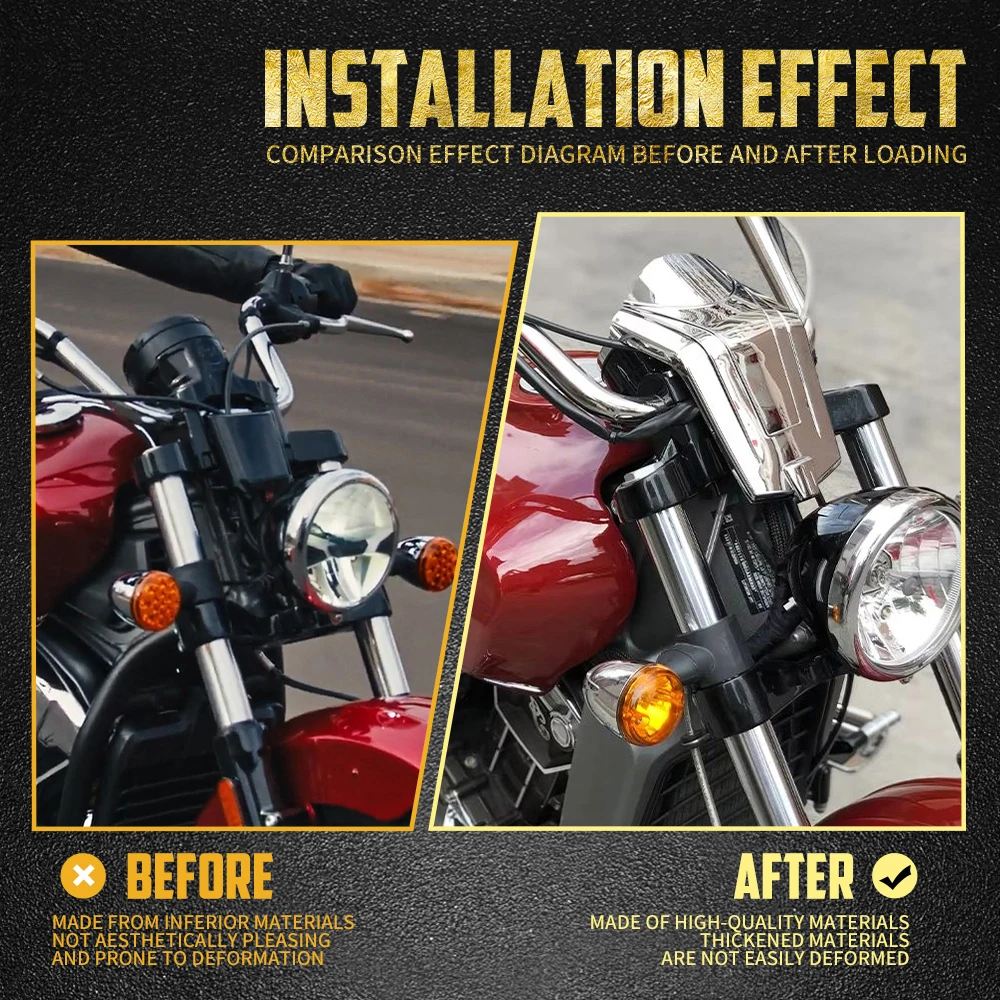 

Motorcycle Triple Tree Control Wiring Fairing Cover Front Windshield Windscreen Mask For Indian Scout 15-23 Scout Sixty 2015-23