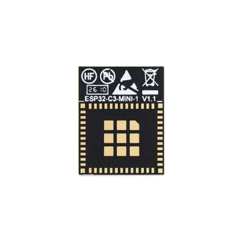 ESP32-C3-MINI-1 2.4G Wifi BT BLE5.0 Module for Smart Home Internet of Things N4 4MB Flash 85°C ESP32 C3