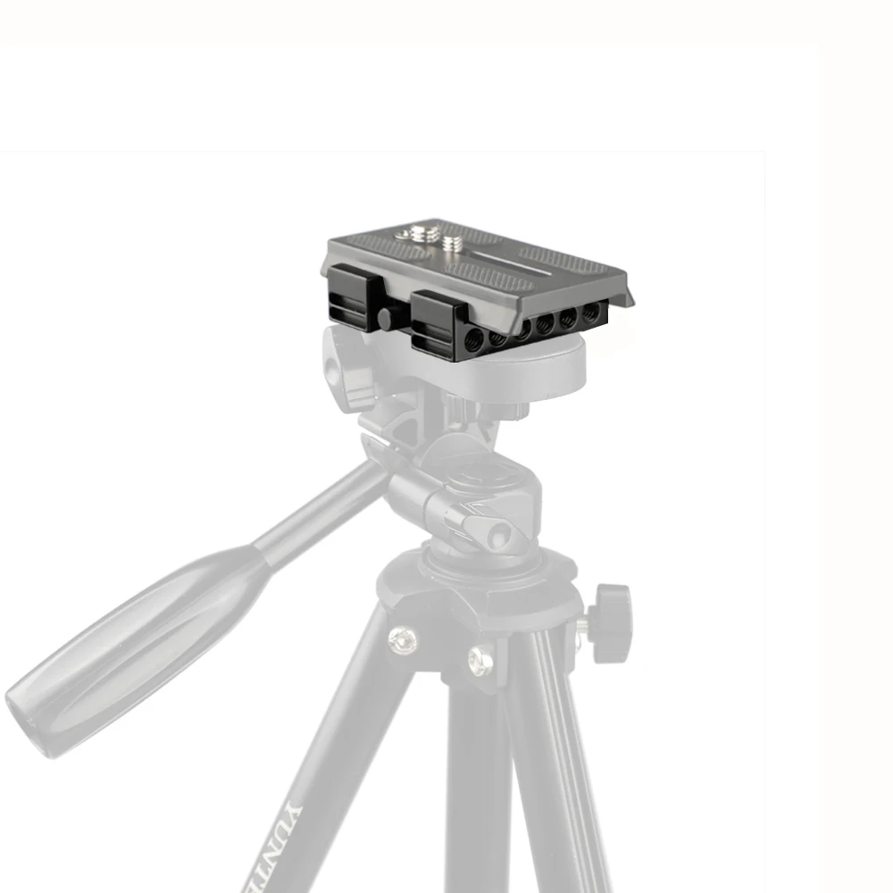 CAMVATE Manfrotto Baseplate Quick Release Plate Slide-in Style With 1/4\