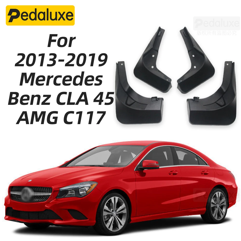 Genuine OEM Splash Guards Mud Flaps For 2013-2019 Mercedes Benz CLA 45 AMG C117