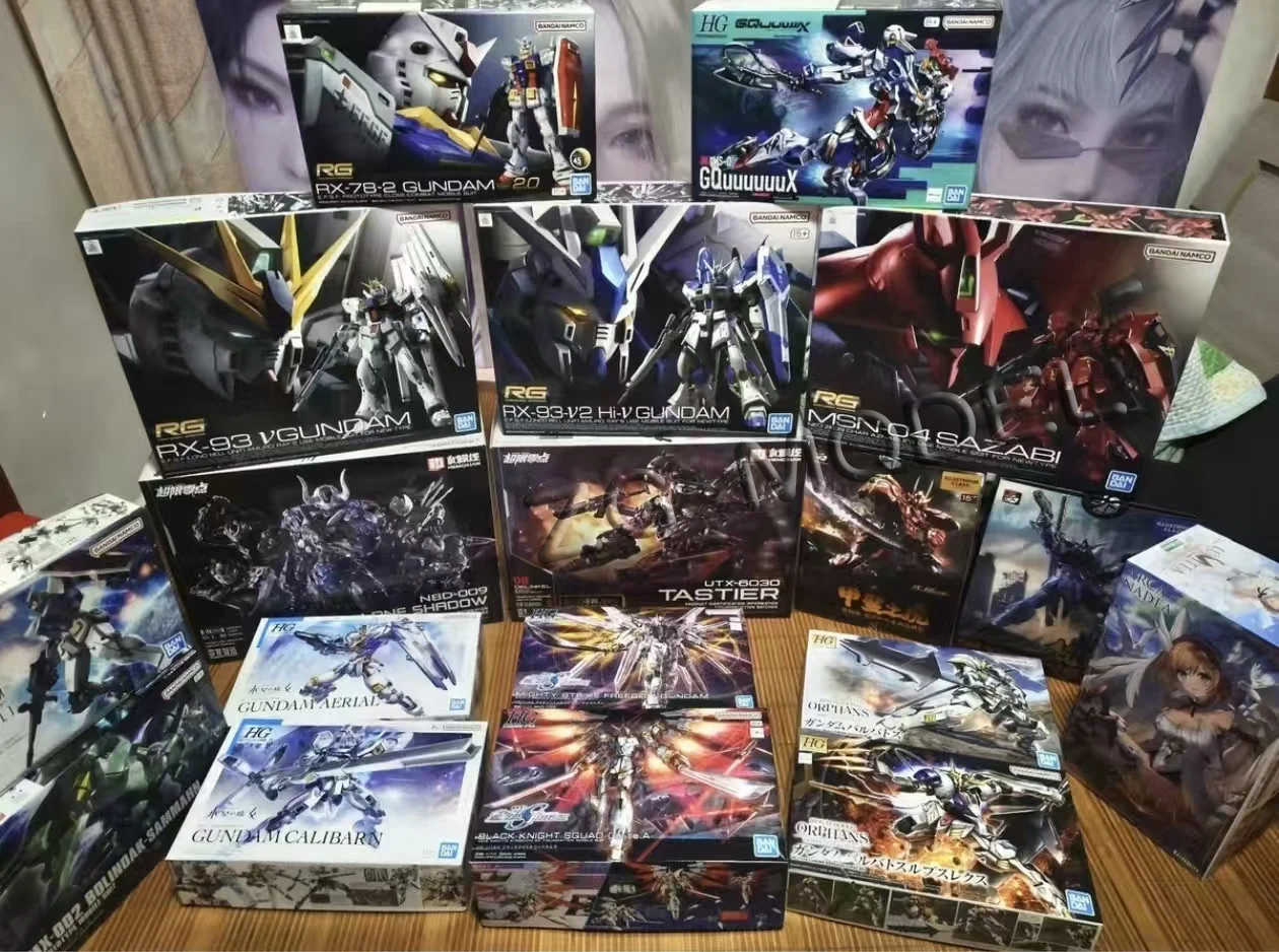 bandai-original-genuine-rg-evangelion-unit-00-01-02-03-04-06-08-anime-action-figure-model-toys-gifts-collectible
