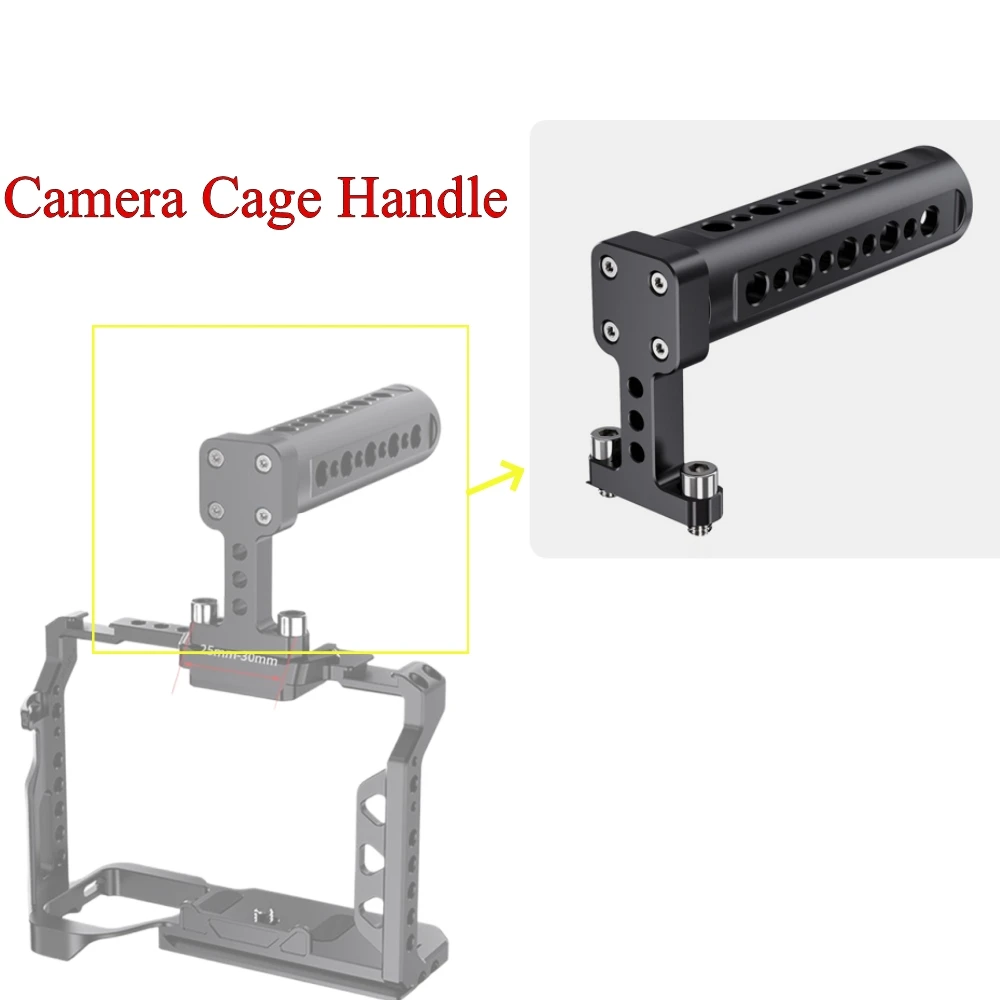 

Ручка-держатель из алюминиевого сплава для камеры, аксессуары для кейджей