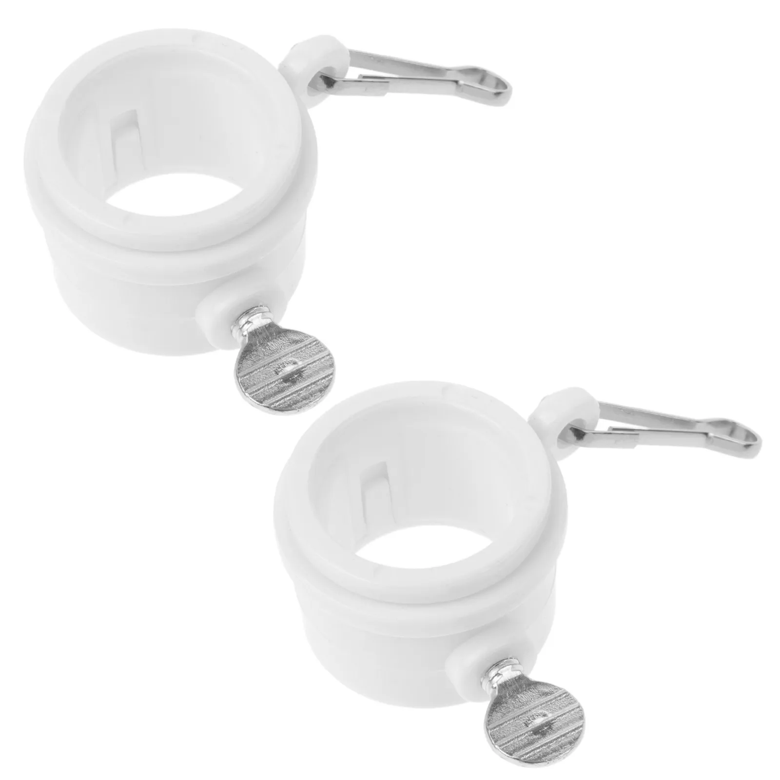 Anneaux de mât de drapeau rotatifs de 0,75 à 1,02 pouces, durables, légers, sans rouille, montage pivotant pour accessoires en aluminium
