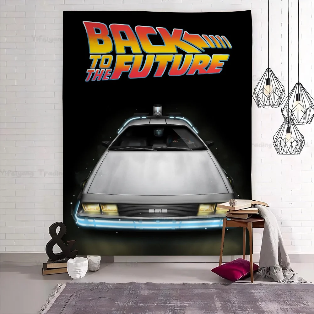 

Back To The Future DIY Wall Tapestry For Living Room Home Dorm Decor Wall Art Decor