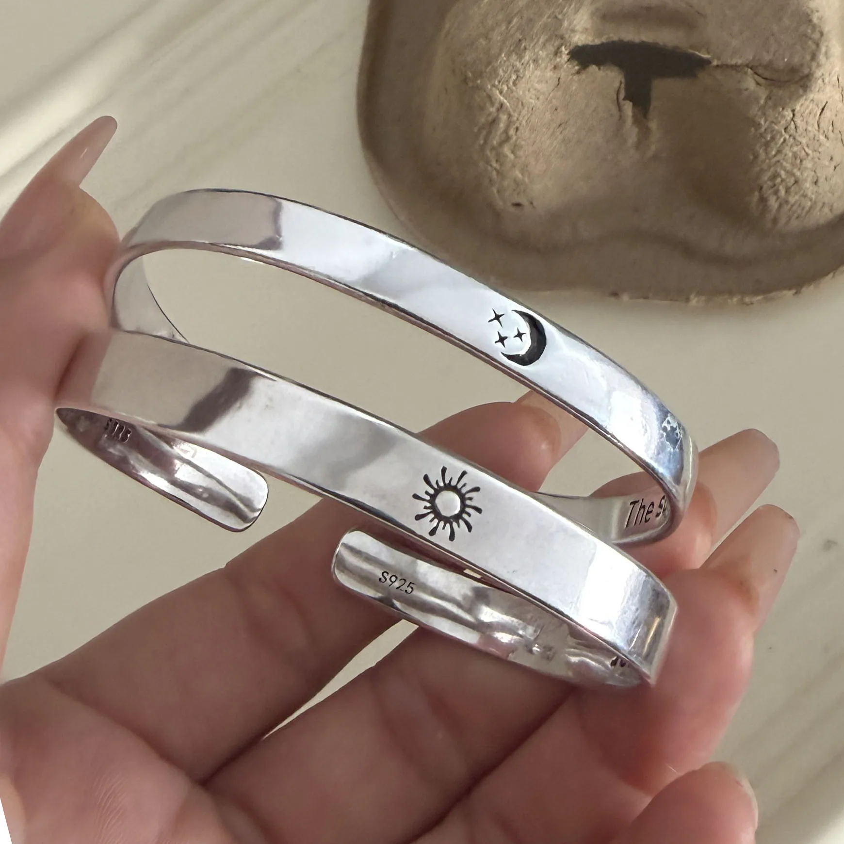 2 Collane Dell'Amicizia Sole E Luna – Gioielli Abbinati In Acciaio Inox, Regolabili (45+5 Cm), Regalo Per Migliore Amica O Coppia - 4