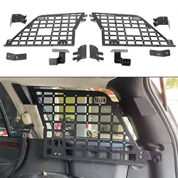 for Jeep Grand Cherokee WJ 1999-2005 MOLLE Storage Panel Car Rear Trunk Side Window Shelf Debris Rack Interior Car Accessories