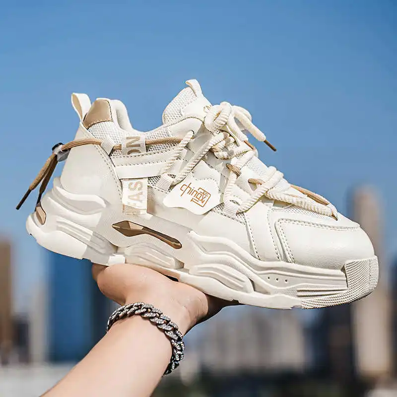 

Мужская обувь на толстом каблуке и плоской подошве, ботинки, мужские ботинки, мужская обувь, кроссовки, спортивные тренировочные уникальные ботинки для здоровья Krasofka