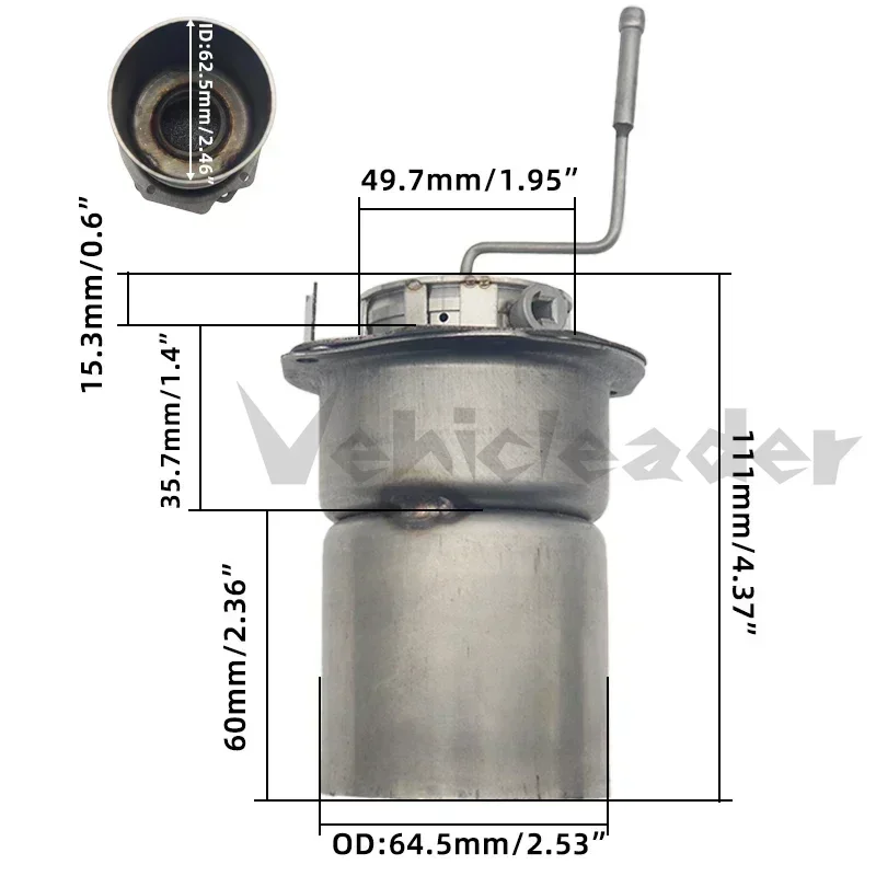 Car Water Heater Kits 12V Burner Combustion Chamber for Webasto 5Kw Thermo Top C E Z P 1322639A  92995C/D Heater Parts Burner