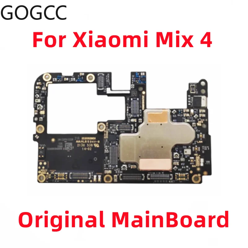 

Original MainBoard For Xiaomi Mix 4 Mi Mix4 Motherboard Main Board Logic Chips Circuits Flex Cable Unlocked 2106118C Replacement