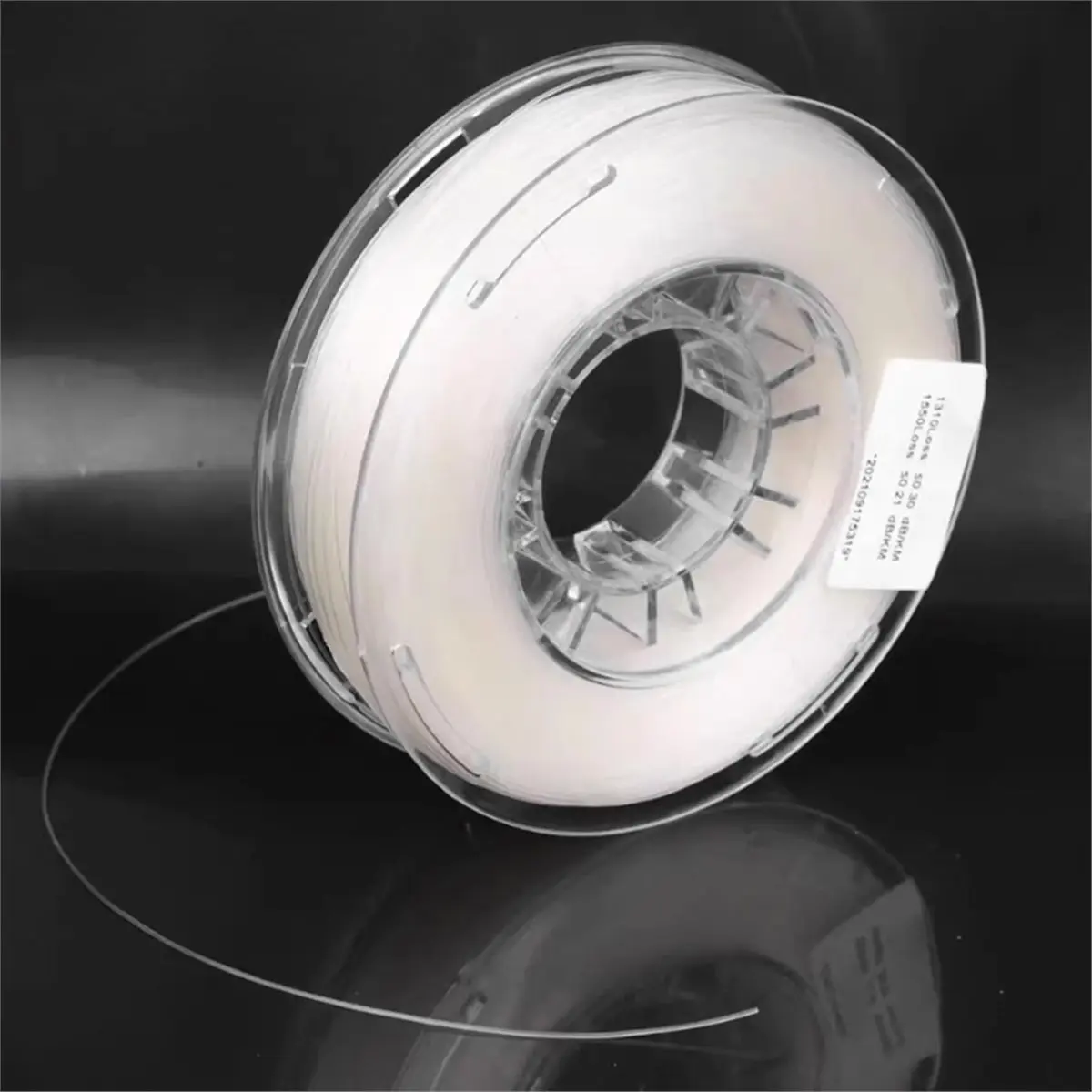 2026 New 500Metes/Lot FTTH Indoor G657A2 1Core SM Simplex Fiber Optical Drop Cable Transparent Patch Cord 1310nm/1550nm