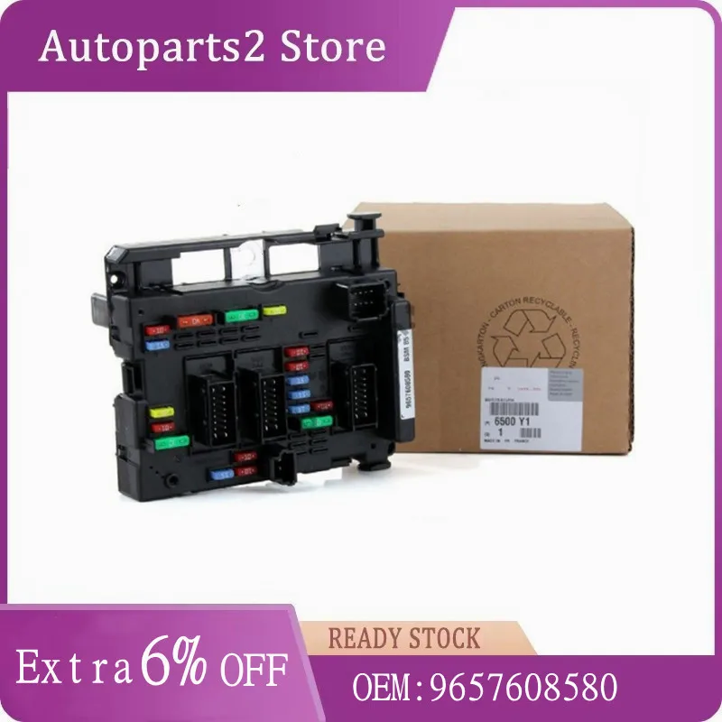 

Brand New Fuse Box Assembly 9657608580 6500Y1 For Citroen C3 C5 C8 Xsara Picasso Peugeot 206 Cabrio 307 Cabrio 406 Coupe 807