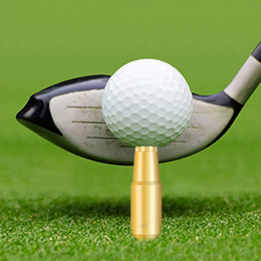 Plastic Bullet-Shaped Golfs Tees Set Lightweight Golfs Training Ball Stand Golfs Accessories