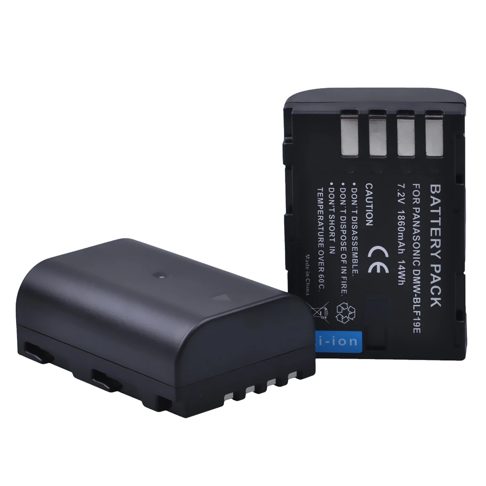 1860mAh DMW-BLF19 BLF19E BLF19PP بطارية لباناسونيك لوميكس DC-G9 DMC-GH5 GH3 DMC-GH3H GH4 GH4H DC-GH5S