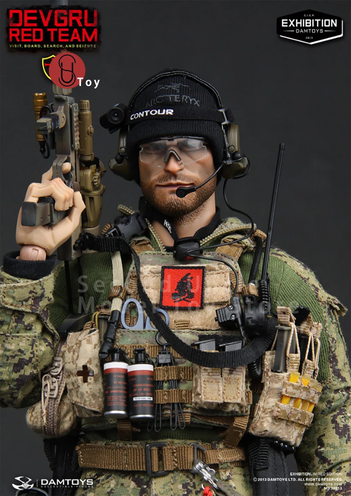 DAMTOYS DAM 78013 1/6 NAVY Seal Devgru Red Team VBSS 12'' Male