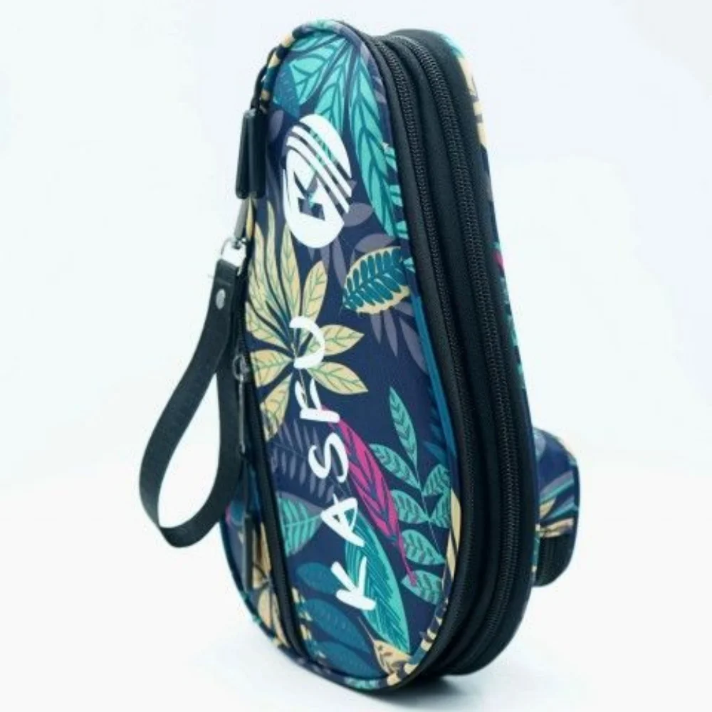 Portable 2-Layers Oxford Camouflage Gourd Table Tennis Racket Bag Waterproof with Ball Compartment New Sports Equipment