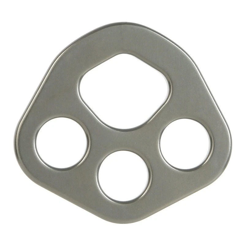 4 Hole 30KN Aluminum Rigging Plate Multi Anchor Rope Splitter Outdoor Climbing Connection Rigging Accessory