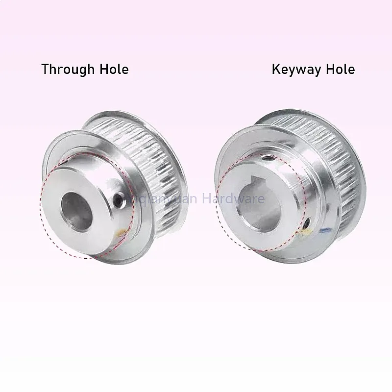 

Yiqianyuan HTD 5M Timing Pulley 36T-44T 8-20mm Bore BF Type 15/20mm Width 3D Printed Belt Drive Parts