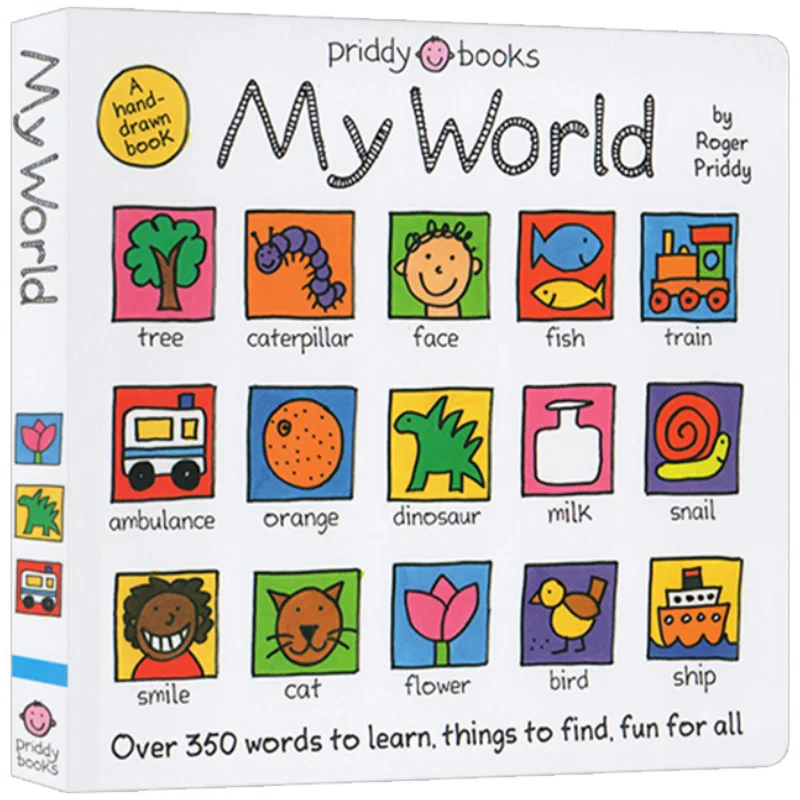 

My World, книга с картинками на английском языке для детей в возрасте 2, 3, 4, 5 лет, книга для доски 9780312526566